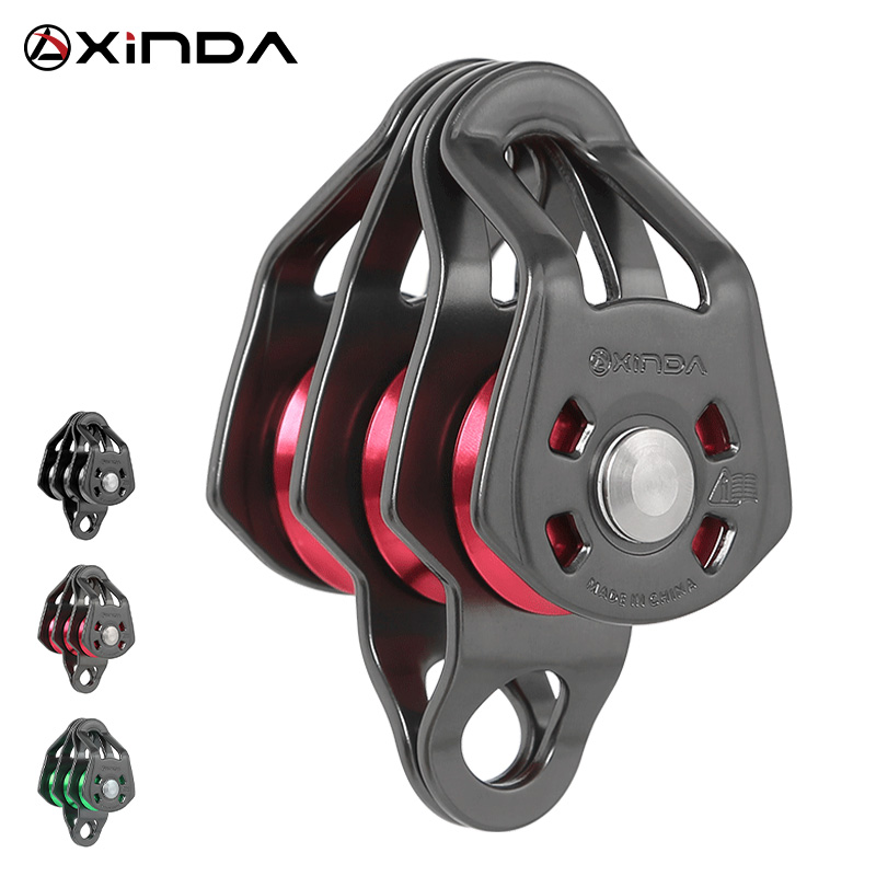 Rope Climbing Static - Xinda Outdoor Three Pulley Sliding Rope