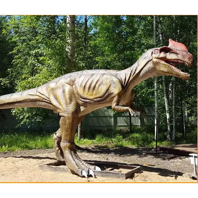 Animated Dinosaur Fiberglass S - огляд і ціна Outdoor Adventure Educator