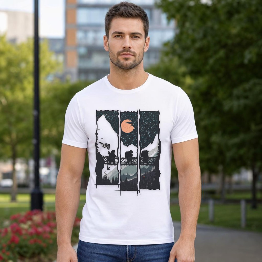 Graphic Tee Men Vintage Wilder - огляд і ціна Outdoor Adventure Holidays
