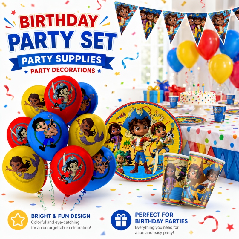 Santiago of The Seas Birthday  - огляд і ціна Outdoor Adventure Birthday Party