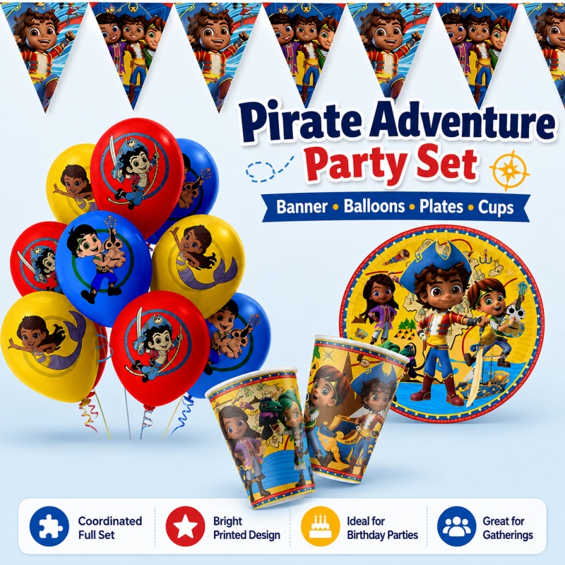 Santiago of The Seas Birthday  - огляд і ціна Outdoor Adventure Birthday Party