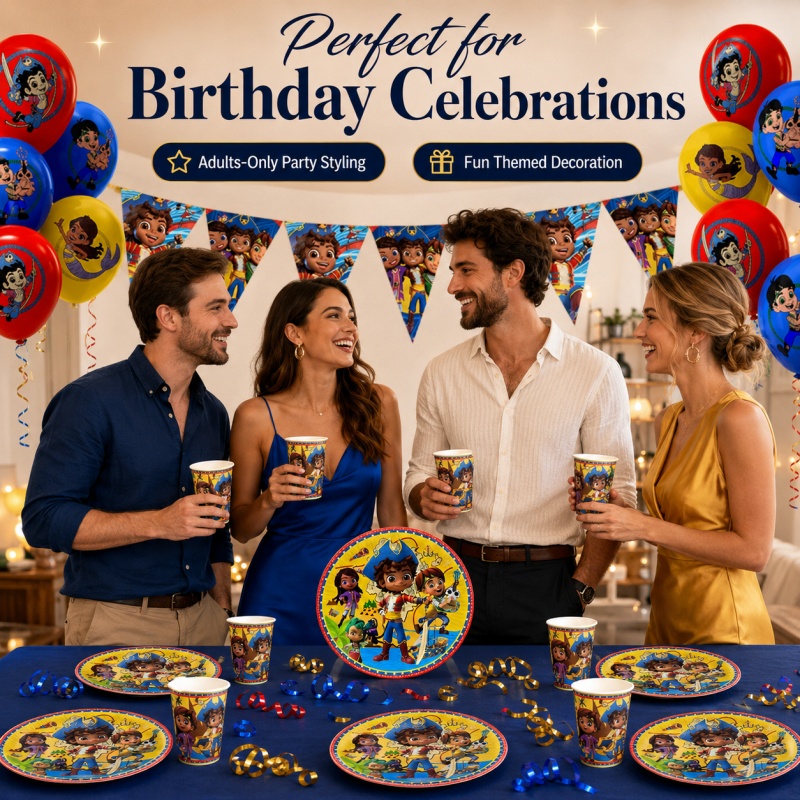 Santiago of The Seas Birthday  - огляд і ціна Outdoor Adventure Birthday Party