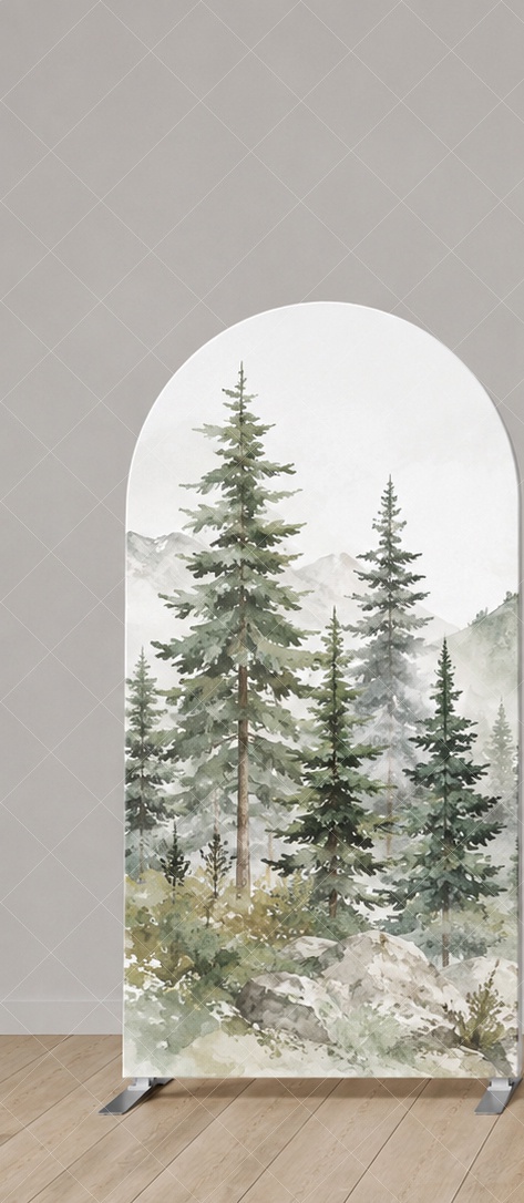 Mountain Forest Adventure Arch - огляд і ціна Outdoor Adventure Birthday Party