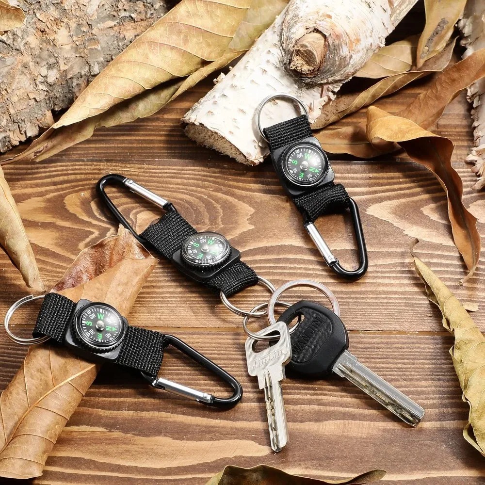6 Pcs Compass for Bulk Belt Cl - огляд і ціна Outdoor Adventure Birthday Party