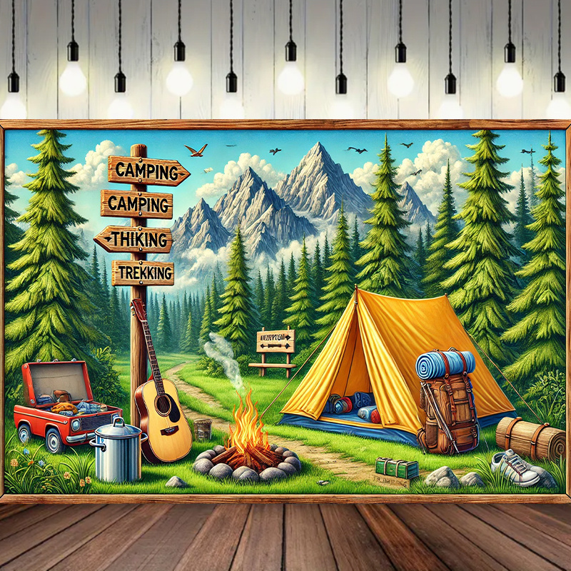 1 camping and outdoor adventur - огляд і ціна Outdoor Adventure Birthday Party