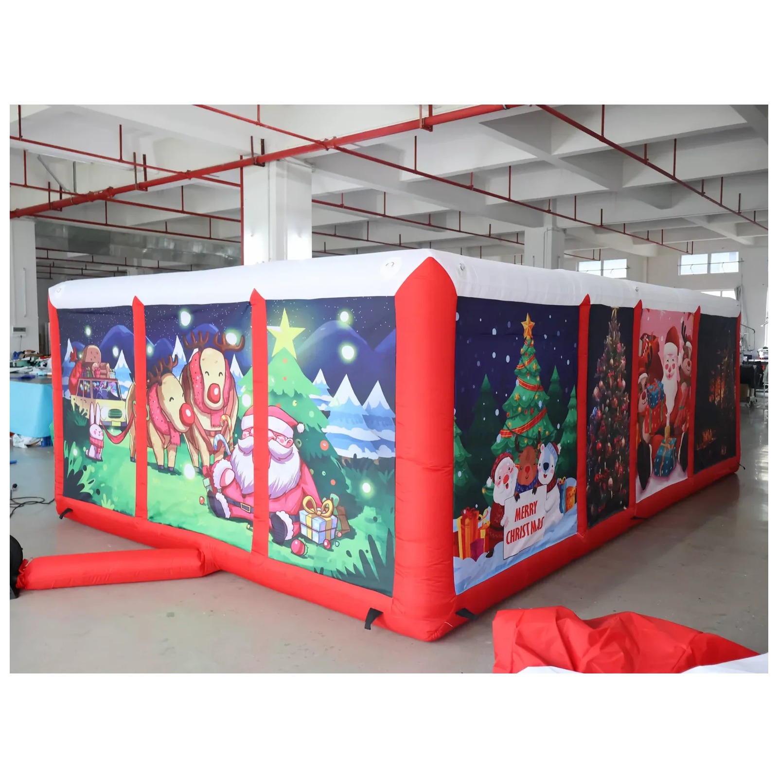 Outdoor Red Covered Inflatable - огляд і ціна Outdoor Adventure Rentals